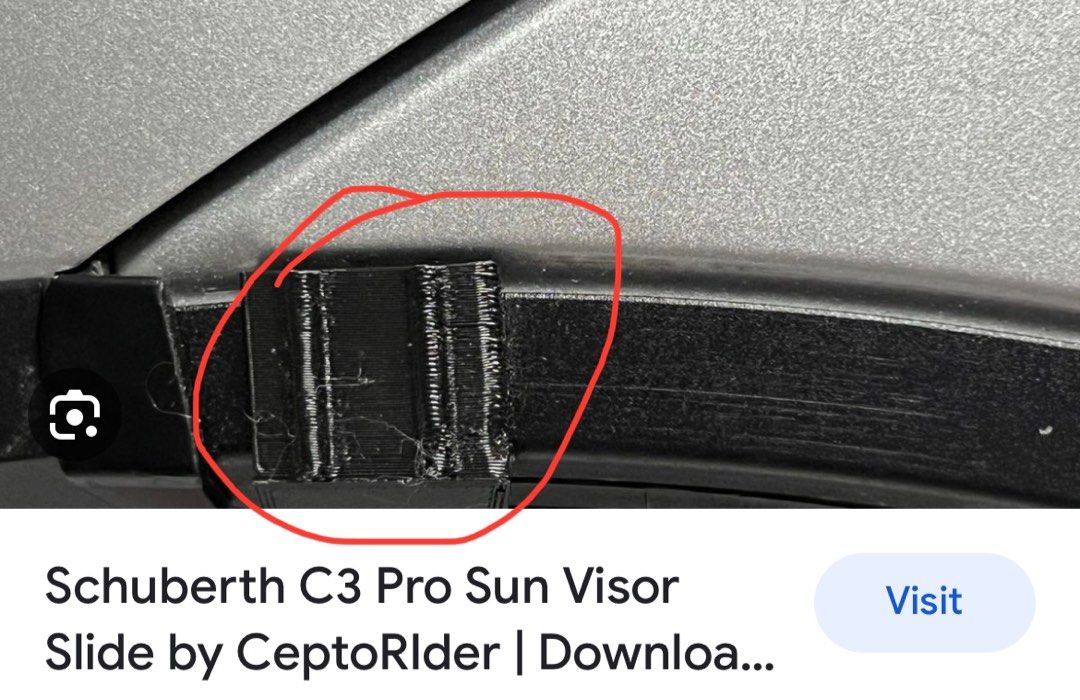 Schuberth c3 sun visor cheap mechanism replacement