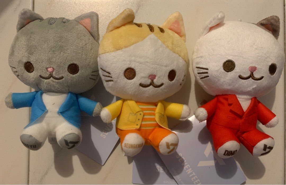 Seventeen plush, Hobbies & Toys, Memorabilia & Collectibles, K-Wave on ...