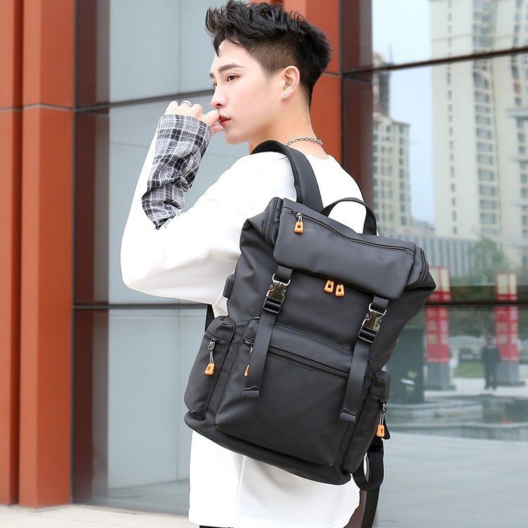 Korean laptop backpack discount