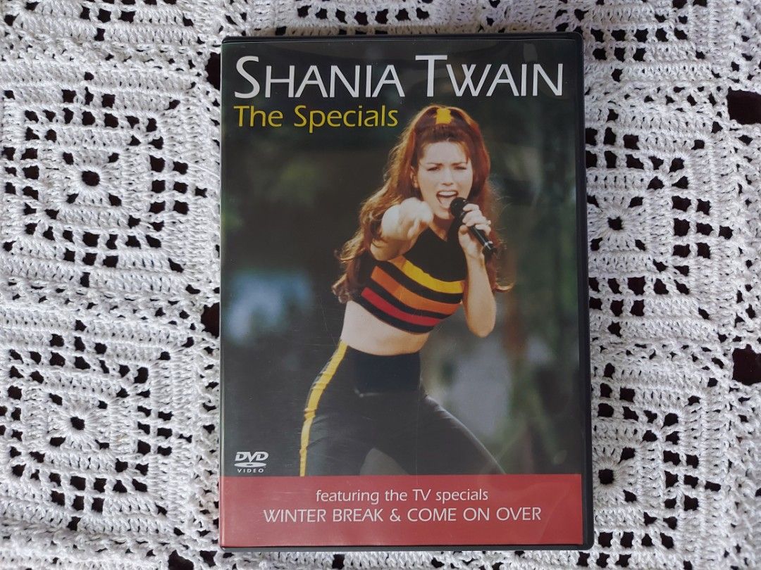 Shania Twain Speacials DVD (unsealed) (Category: CDs & DVDs) located in Dangcagan. Submitted by cd_haven5 (Listing ID 1238987787, Image 1). Description: Shania Twain Speacials DVD - JP w/ obi - M - 1200 #Authentic #Legit #Original We only sell original items. All items posted are on hand. Please message me for availability of the item/s because the items are also posted on my other online stores. All items are imported unless stated PH. Please be