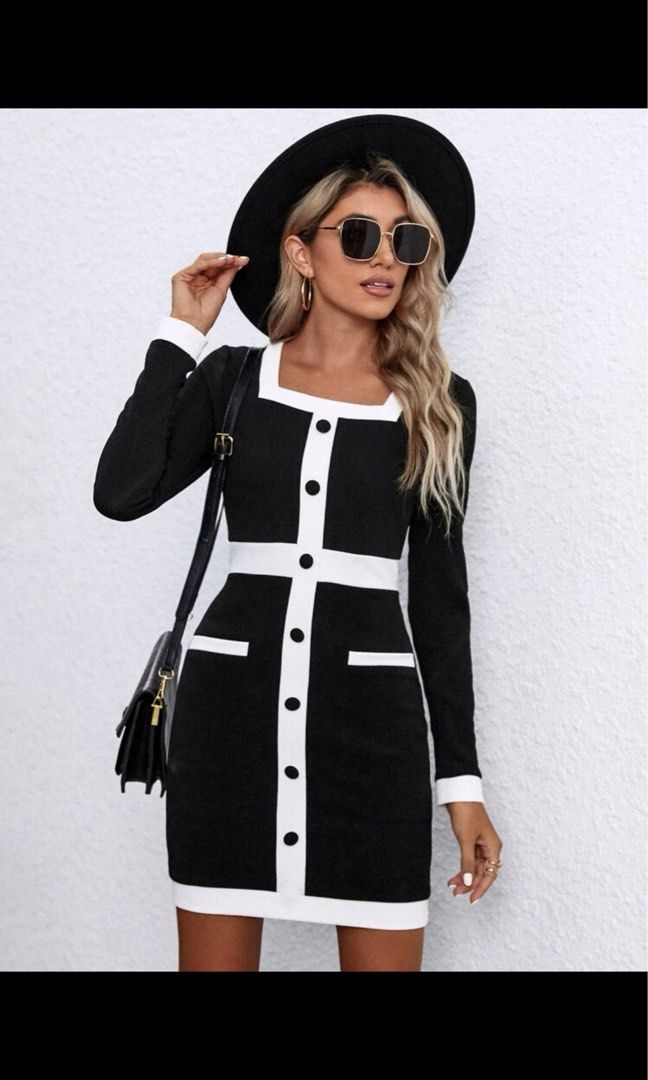 Shein casual dress, Women's Fashion, Dresses & Sets, Dresses on Carousell
