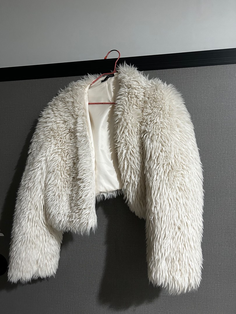 Fur cheap coat jacket
