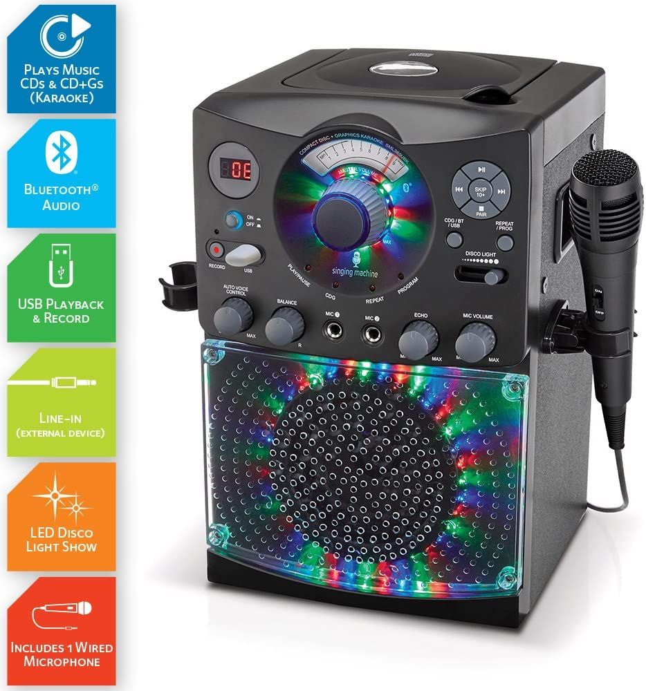 Sml385ubk Bluetooth Karaoke System