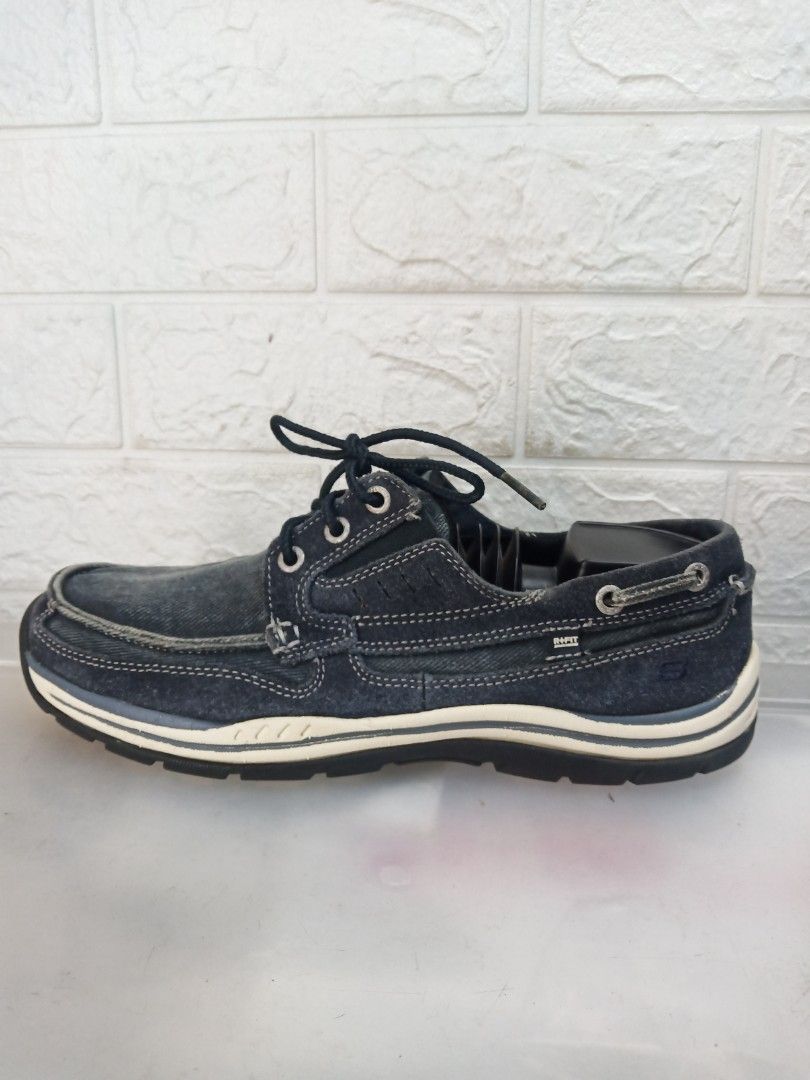 Skechers relaxed fit elected horizon men's boat shoes hot sale