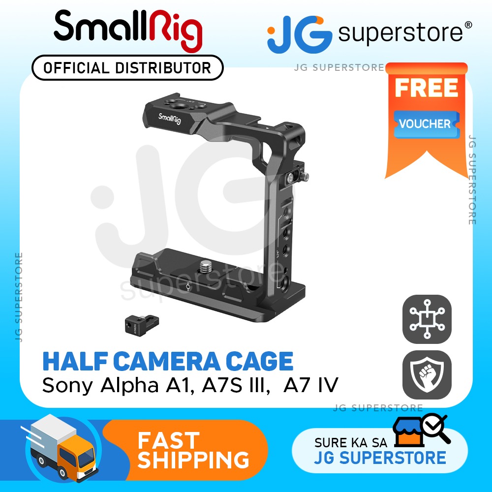 SmallRig Half Camera Cage with Multiple Mounts for Sony Alpha 1 (A1 ...