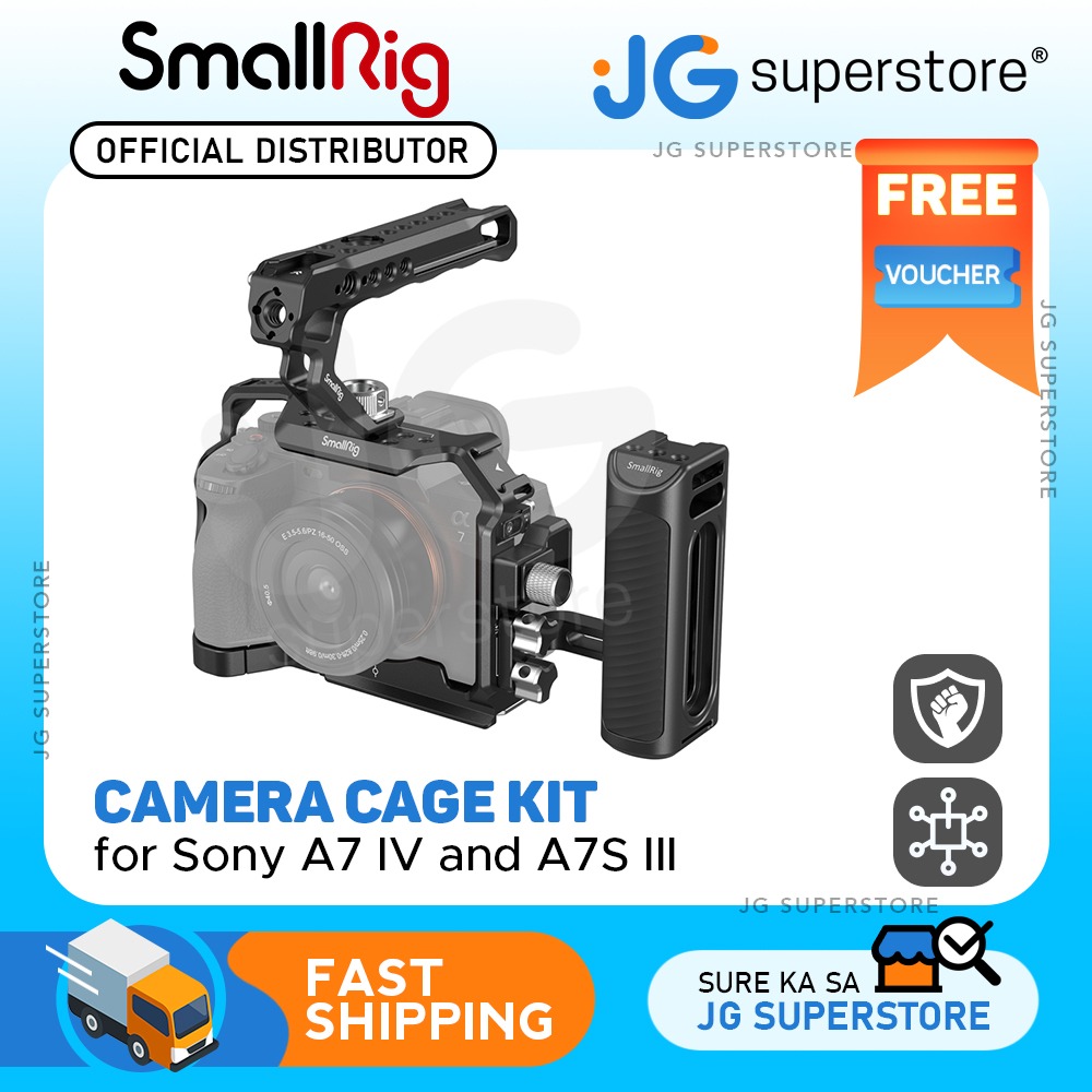 SmallRig Professional Camera Cage Kit for Sony A7 IV and A7S III (Cage ...