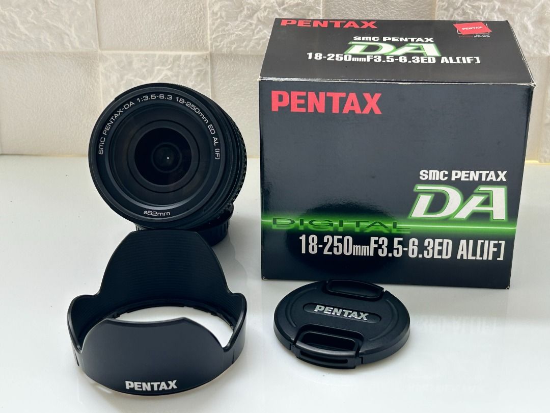 SMC PENTAX-DA 18-250mm/3.5~6.3 ED AL [IF] Made in japan 日本版