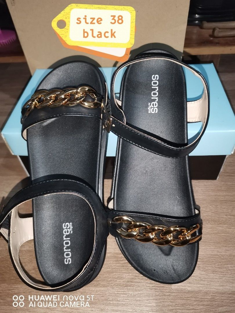 Sorores by Figlia, Women's Fashion, Footwear, Flats & Sandals on Carousell