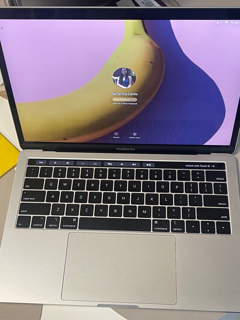 Space Gray Macbook Pro 2019 Intel Core i5 (Category: Laptops & Notebooks) located in Manila. Submitted by samdantis (Listing ID 1239074460, Image 2). Description: Model: Macbook Pro 2019 Processor: Intel Core i5 Memory: 8gb Storage: 256gb SSD Color: Space Gray Everything works as it should. No history of defects or repairs. 95% smooth, no scratch except for small side dent (shown in photos attached). Purchased in 2020 supposedly for work pero qui