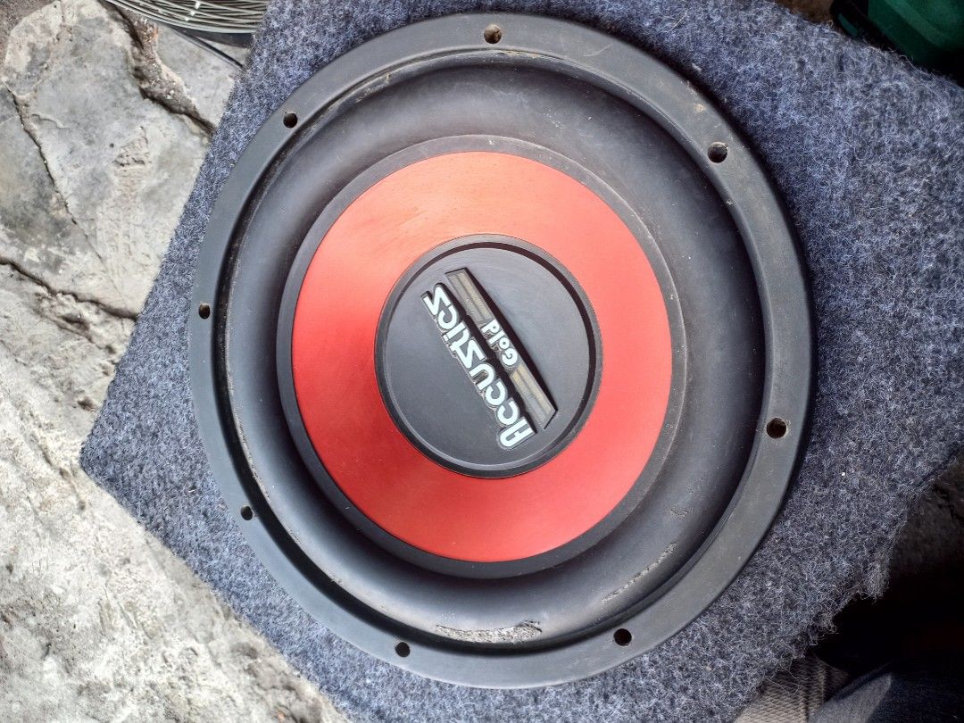 Speaker acoustic hotsell gold 12 inch