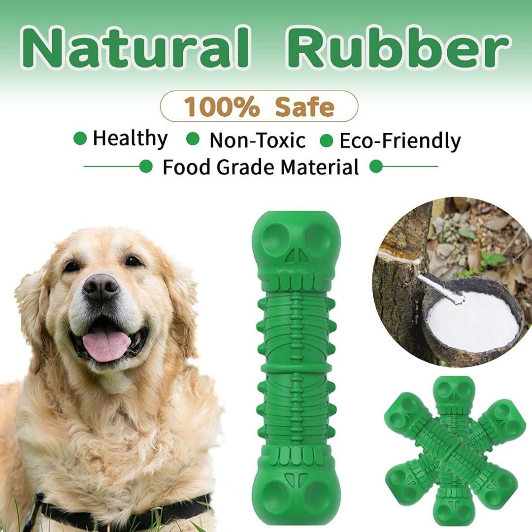 Durable Dog Toys Chew Green