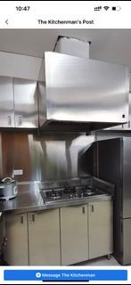 Stainless Kitchen Equipment fabrication , Exhaust system, Gasline Installation amd no