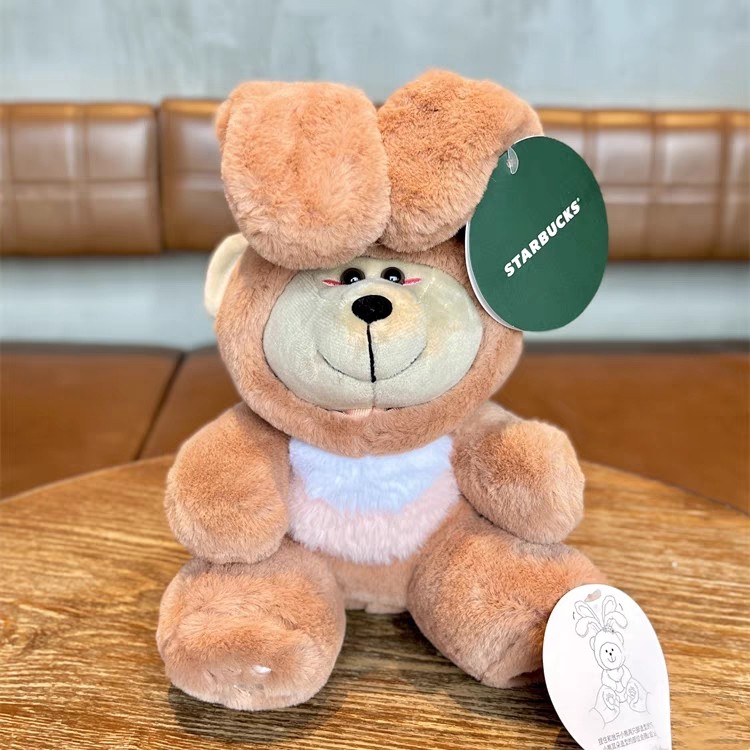 Starbucks bearista 2023 rabbit bunny toy, Hobbies & Toys, Toys & Games