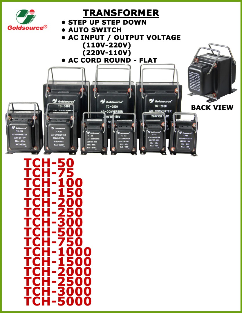 step down transformer, TV & Home Appliances, Electrical, Adaptors ...