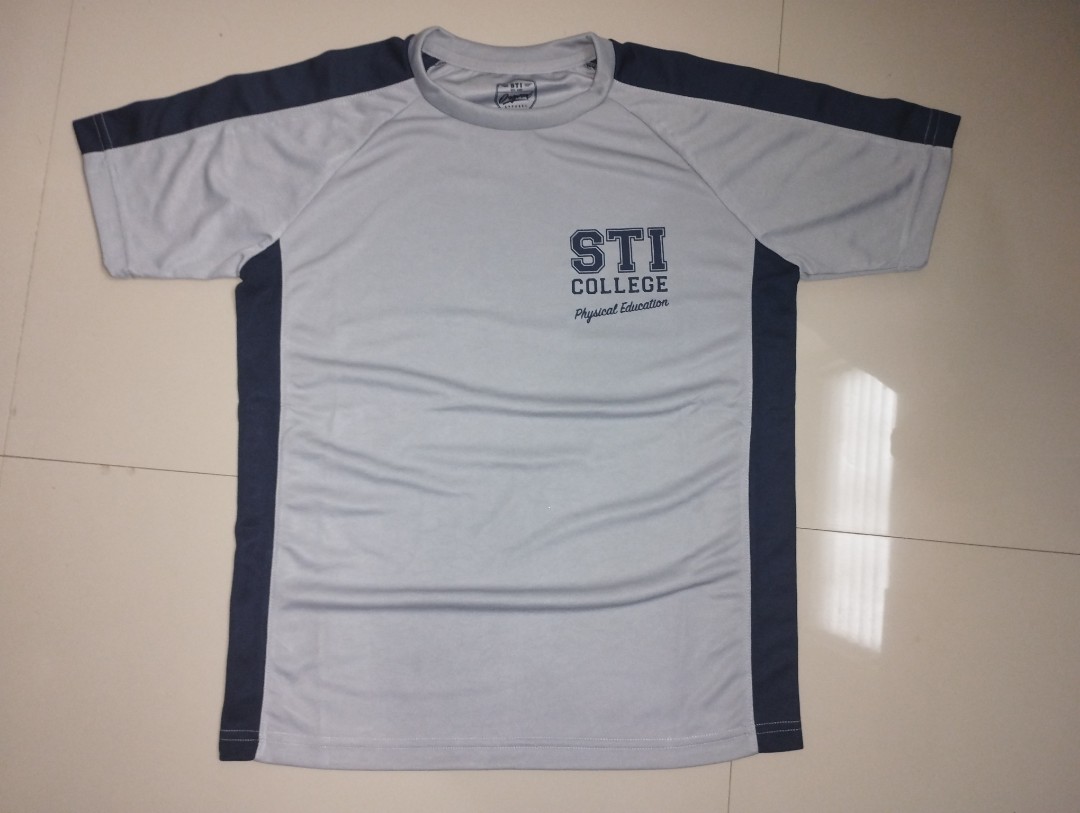 STI College PE Uniform, Men's Fashion, Tops & Sets, Tshirts & Polo ...