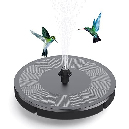 [Stockist.SG] Solar Fountain Pump,3.5W Solar Powered Water Feature,Bird Bath Fountain with 7