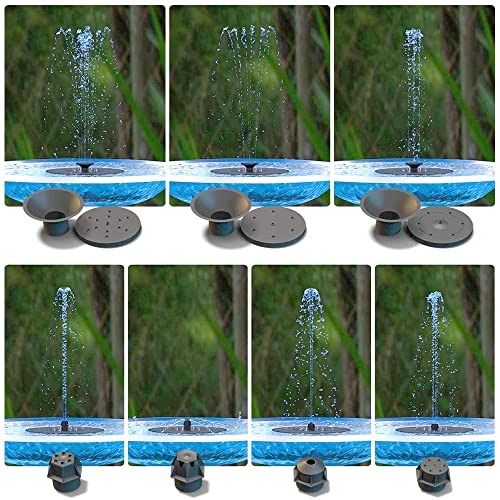 [Stockist.SG] Solar Fountain Pump,3.5W Solar Powered Water Feature,Bird