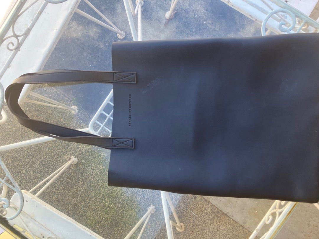 Straightforward Bag — Black (PLS READ DESCRIPTION) (Category: Shoulder Bags) located in Las Pinas. Submitted by randomitems01 (Listing ID 1239020929, Image 2). Description: Straightforward bag in the color black. The bag is made of sturdy material and has been heavily used for years. It was used as an every day bag. Kindly, take note of the science of usage, such as Mike’s on the bag. Stitching seems to be intact. Selling price of this bag is onl