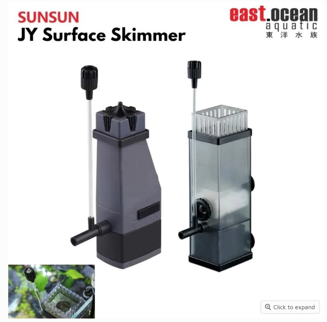 Sunsun JY03 Surface Skimmer Equipment Aquatic Plants, Pet Supplies