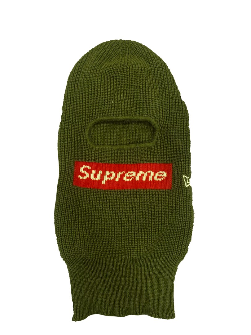 Supreme New Era Box Logo Balaclava/ski mask 頭套, 他的時尚, 手錶及