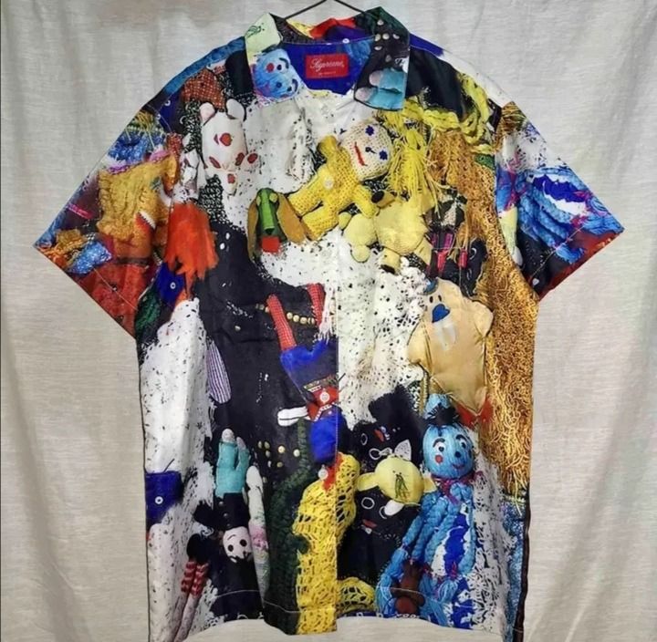 Supreme Mike Kelley Rayon Shirt XLサイズ