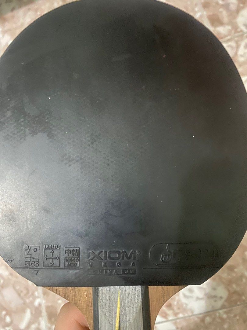 table tennis racket yasaka malin extra offensive, Sports Equipment ...