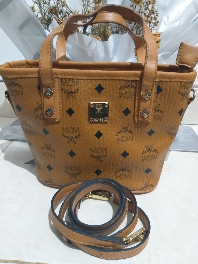 mcm bowling bag