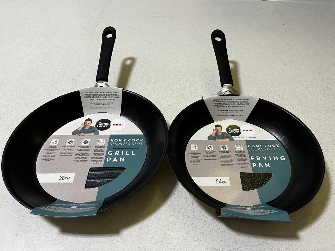 TefalJamie Oliver Frying Pan 24/26cm, Furniture & Home Living