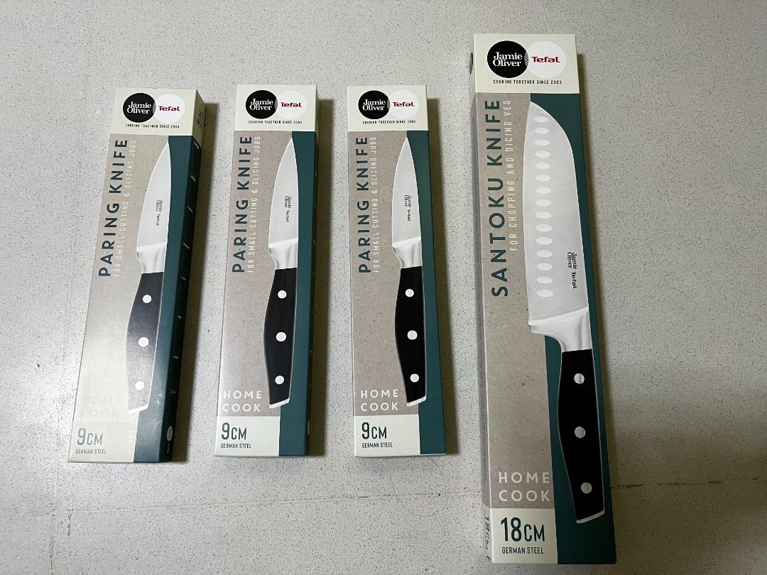 TefalJamie Oliver Paring/Santoku Knife, Furniture & Home Living