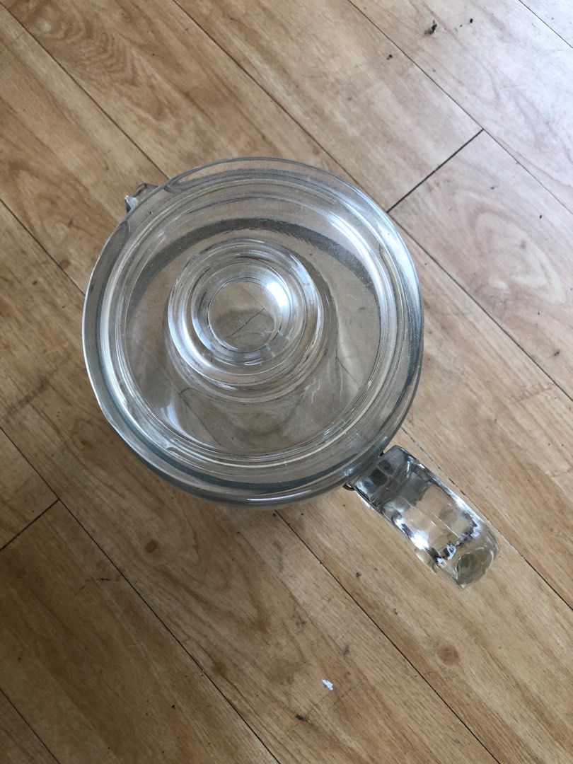 Tempered glass heat proof heater pot. (Category: Coffee & Tea Tableware) located in Paranaque City. Submitted by mrsmarypoppins (Listing ID 1239006133, Image 2). Description: Heat proof glass pot for mixed fruits etc Heat safe on induction stove or electric burner Phone: 09167411421.