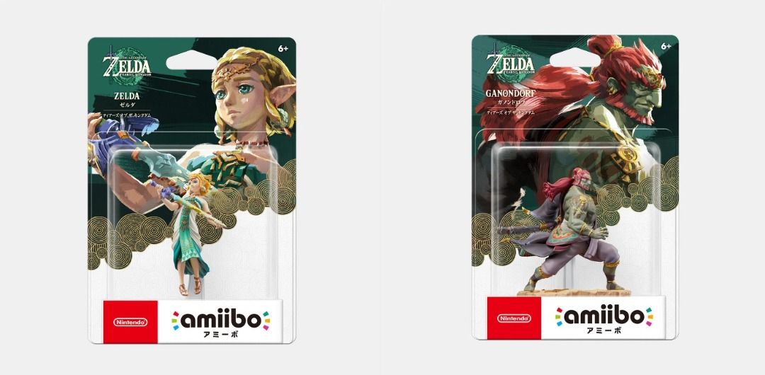 The Legend of Zelda Amiibo Link Ganondorf Zelda (Tears of the