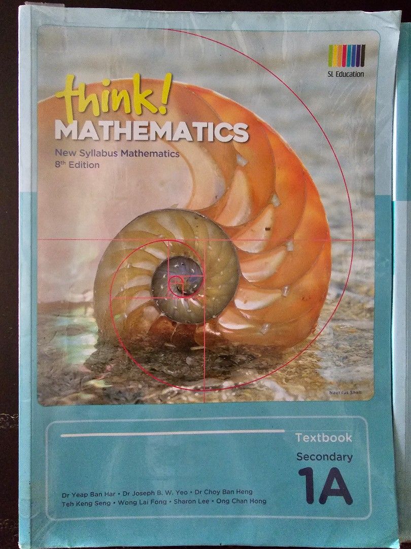 Think Mathematics 1A 1B Secondary Textbooks (Category: Textbooks) located in Quezon City. Submitted by brandhub (Listing ID 1239026720, Image 2). Description: 650 each book 1250 for both.