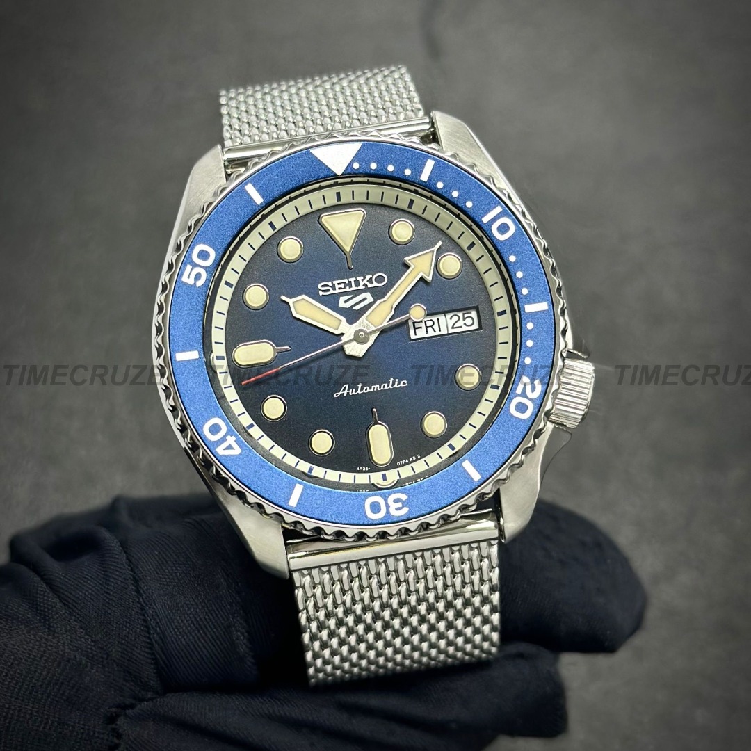 [Time Cruze] Seiko 5 Sports SRPD71K1 Automatic Adjustable Stainless