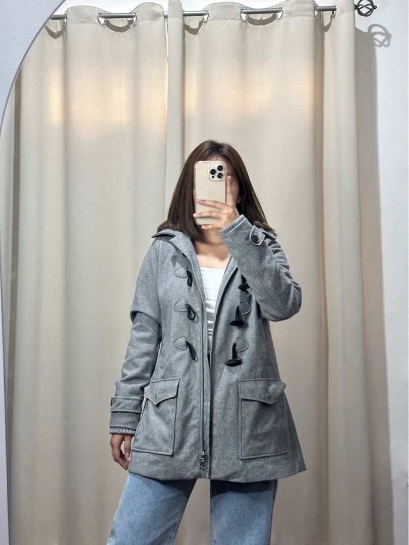 Tommy hilfiger top toggle coat womens
