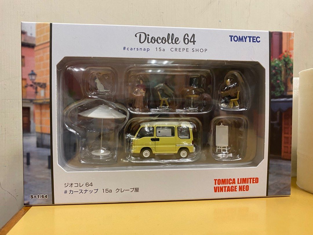 Tomytec Diocolle 64 07a and 15a cafe and crepe shop, 興趣及遊戲 