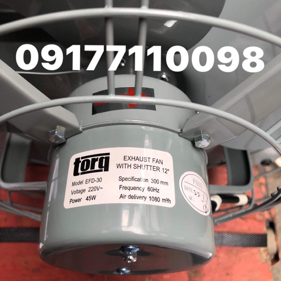 TORQ INDUSTRIAL EXHAUST FAN, Commercial & Industrial, Industrial