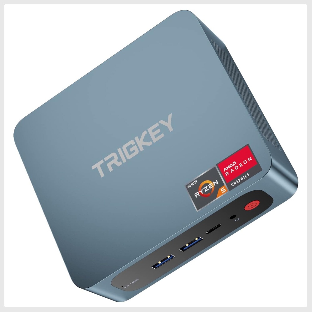 TRIGKEY Ryzen7 5800H 16GB 500GB W11 TRIGKEY S5 Mini Desktop PC