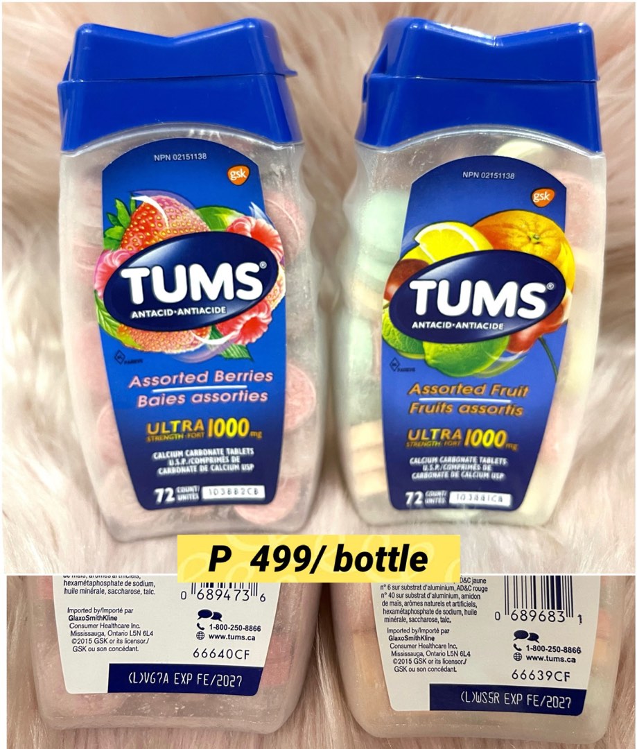 TUMS, Health & Nutrition, Health Supplements, Health Food, Drinks