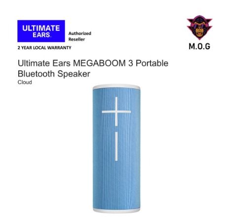 Ultimate Ears MEGABOOM 3 Portable Bluetooth Speaker - Cloud Blue