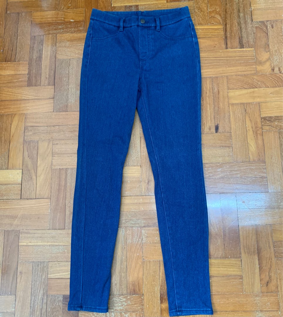 Uniqlo heattech elastic jeans, Women's Fashion, Bottoms, Jeans ...