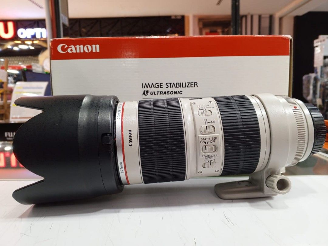 Used canon 70 200 f2 8 is usm ii on sale
