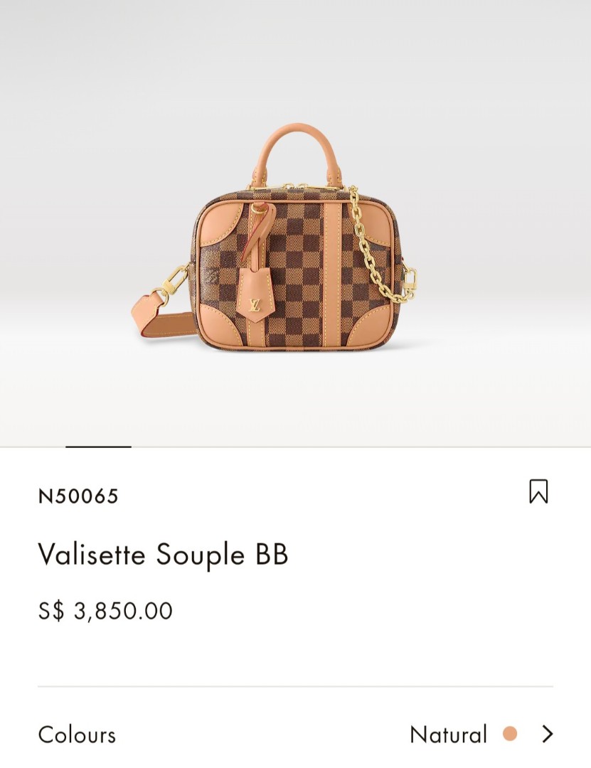 Women's Valisette Souple BB, LOUIS VUITTON