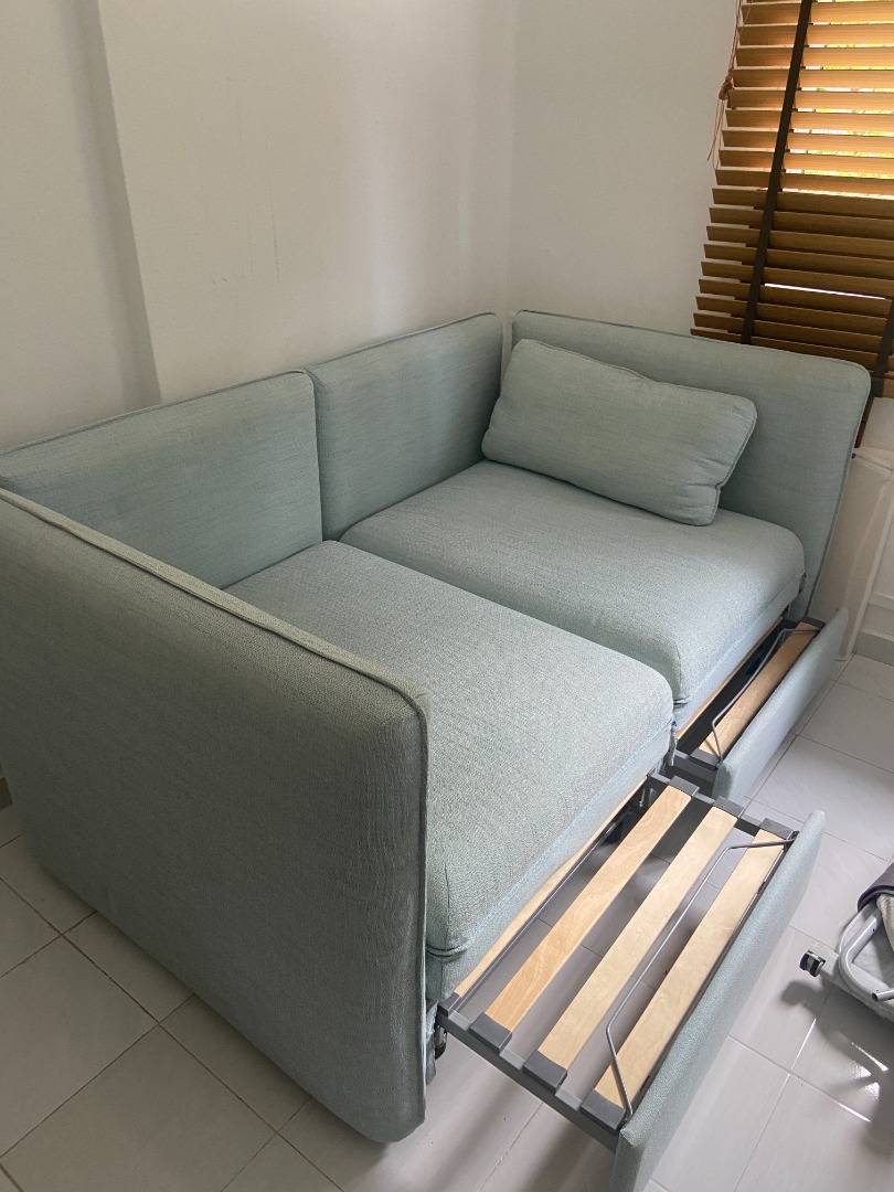 Vallentuna IKEA sofa bed 2 seater/double bed, Furniture & Home Living