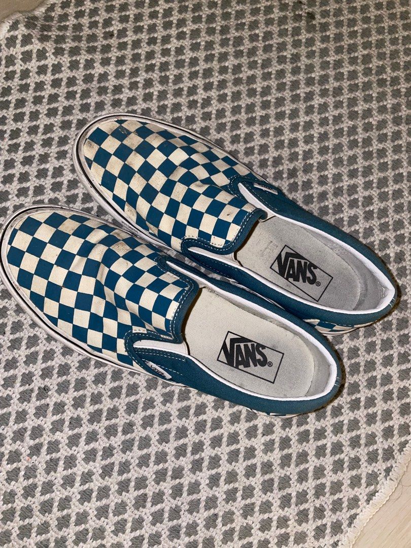 Vans Checkerboard Slip On Women s Fashion Footwear Sneakers on Carousell