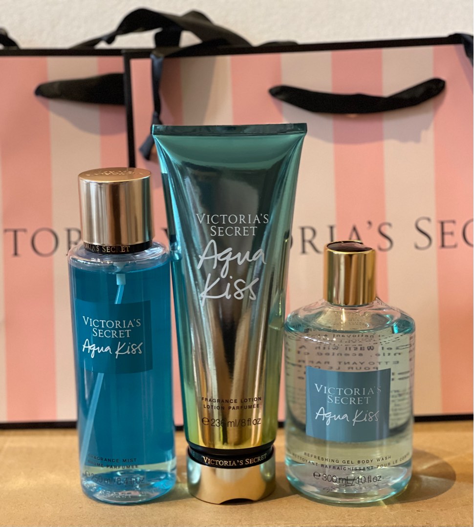 Victoria Secret Comb Victoria Secret Aqua Kiss Combo Set 3in1, Beauty & Personal Care ...