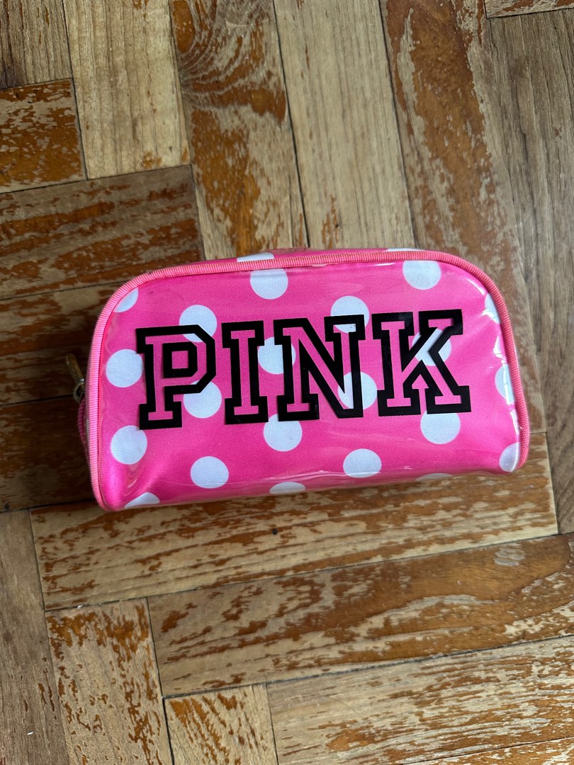 victoria s secret pink pouch Women s Fashion Bags Wallets Purses Pouches on Carousell
