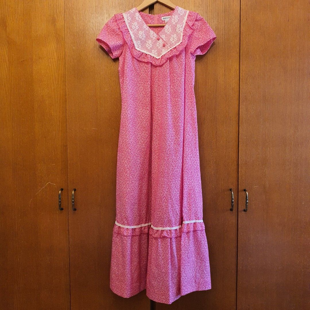 Vintage 80 s 90 s Liberty House Hawaiian Muumuu House Dress Colonial vintage-80-s-90-s-liberty-house-hawaiian-muumuu-house-dress-colonial