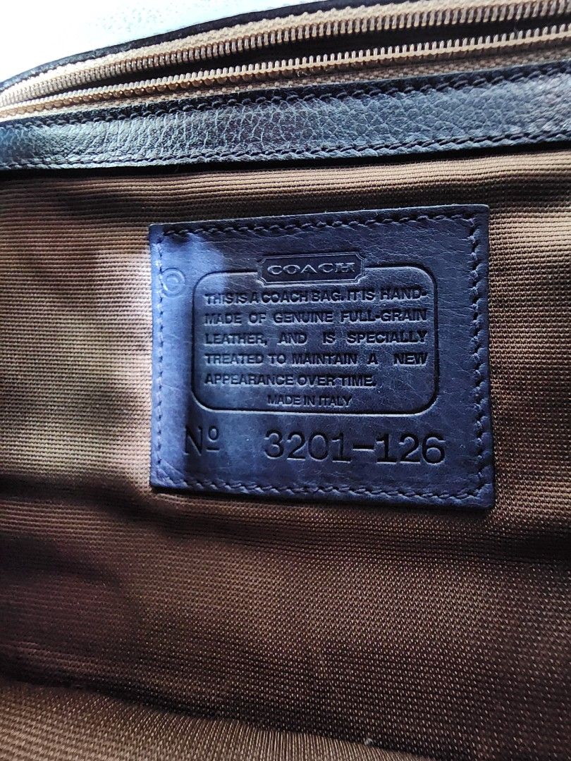 Rare Vintage Coach Beechnut Spence Bag 4400 sample Bag 