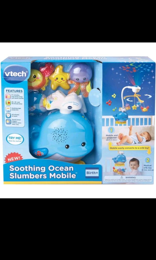 Vtech baby cot mobile, Babies & Kids, Baby Monitors on Carousell