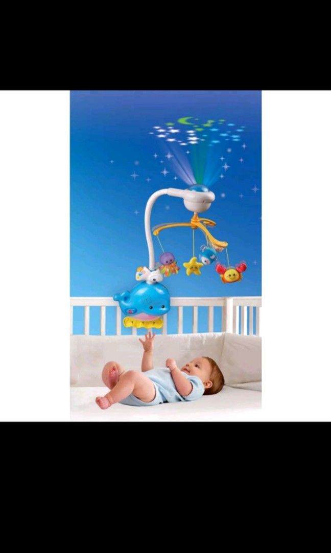 Vtech baby cot mobile, Babies & Kids, Baby Monitors on Carousell